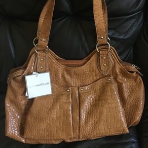 NEW Sag Harbor Handbag - Camel Color